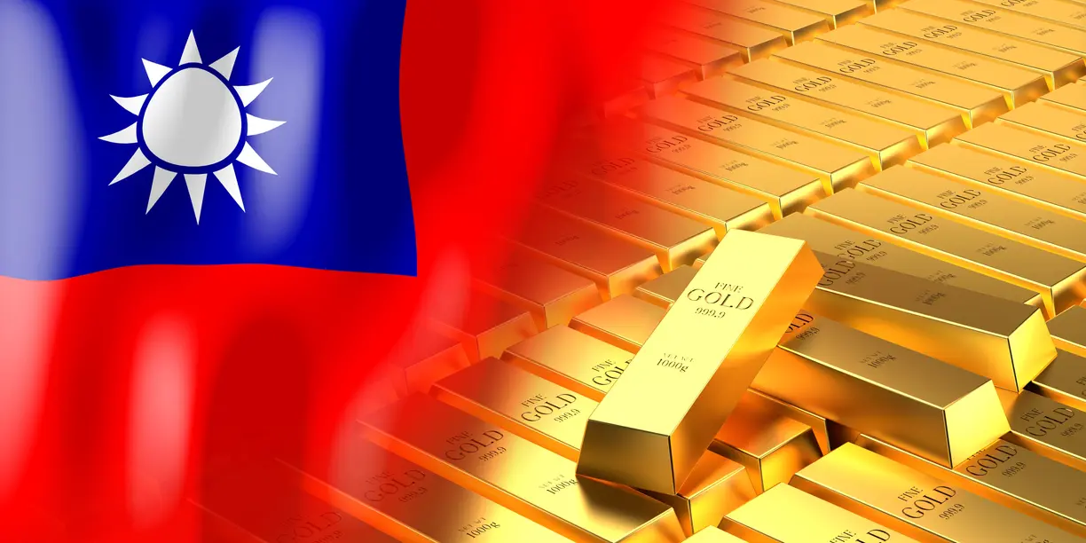 Taiwan says its gold hoard supports the New Taiwan dollar amid de-dollarization trend teaser image