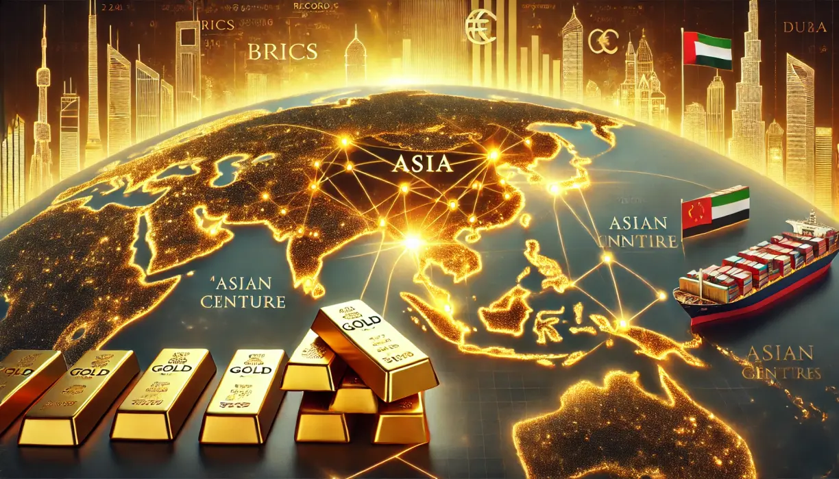UAE surpasses London to become the world’s second-largest gold hub as Asian demand grows - DMCC teaser image