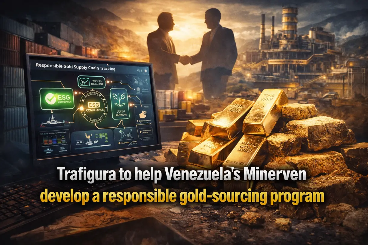 Trafigura to help Venezuela’s Minerven develop a responsible gold-sourcing program teaser image