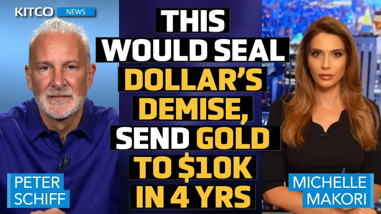 Gold price to surge to $10k under Harris administration - Peter Schiff teaser image