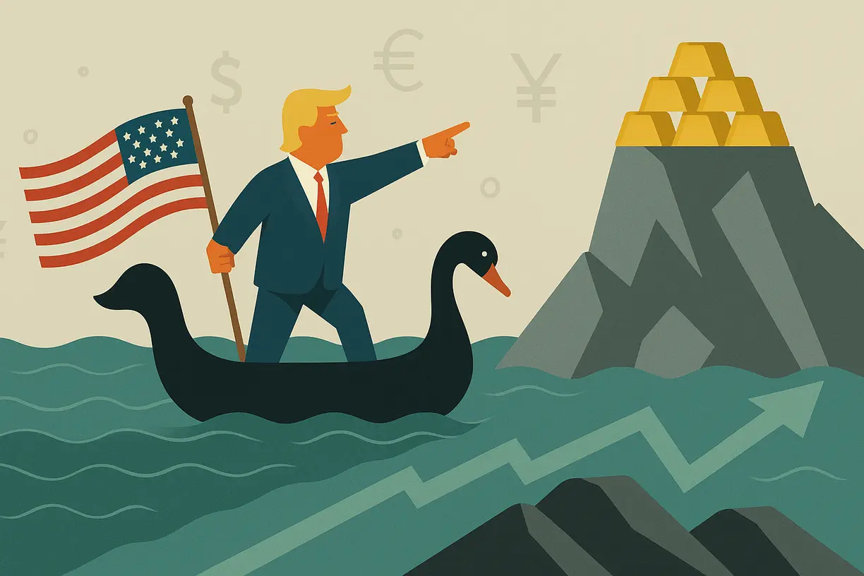 Gold is now the world’s reserve currency, and Trump’s tariffs and immigration policy will ‘wreck the boat’ – Nassim Taleb teaser image