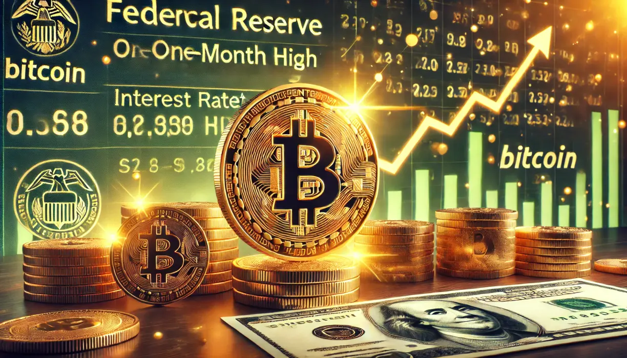 Bitcoin hits one-month high as markets digest Fed’s interest rate cut teaser image