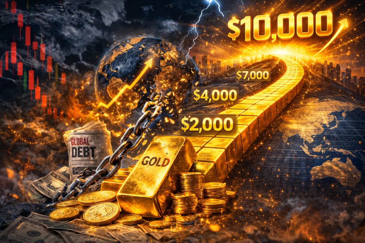 No longer outrageous: Gold now has a path to $10,000 by 2029 - Capitalight’s Schieven teaser image