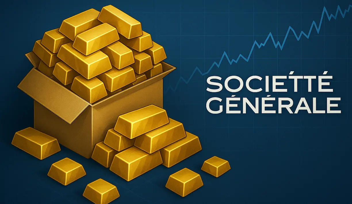 SocGen is not looking to sell its gold until prices hit $4,000 teaser image