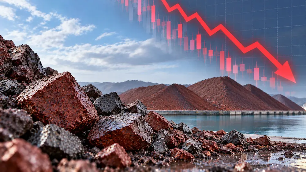 Iron ore slips to two-year low on concerns over weak demand, rising supply teaser image