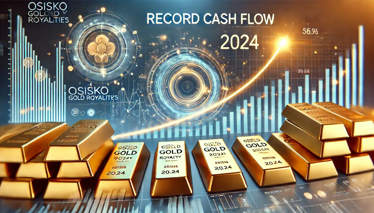 Osisko Gold Royalties sees record cash flow in 2024 teaser image