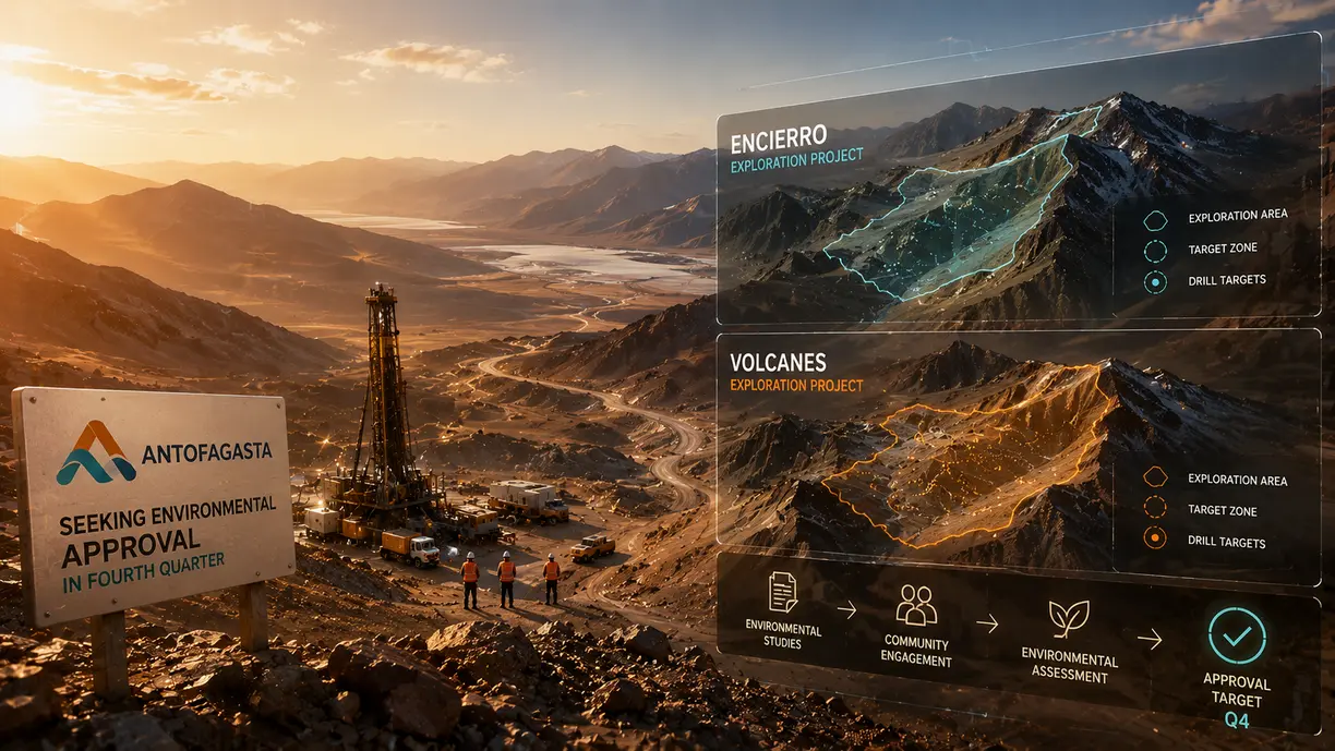 Antofagasta to seek environmental approval for Encierro, Volcanes exploration in fourth quarter teaser image
