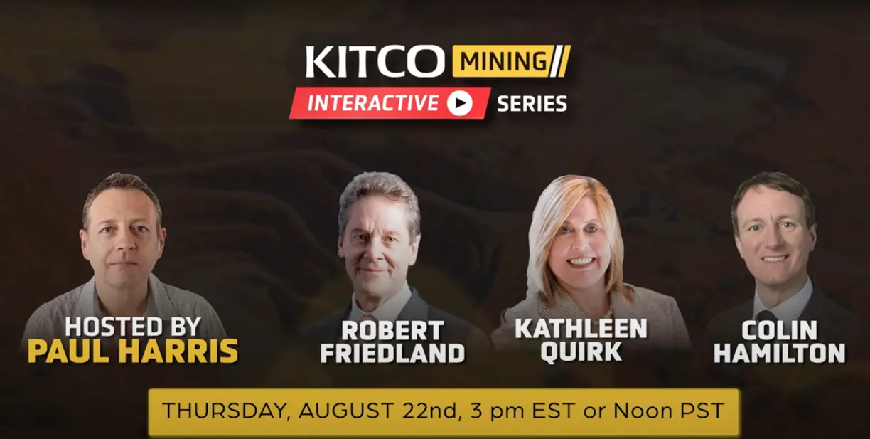 Watch Robert Friedland TODAY on Copper Masters Panel teaser image