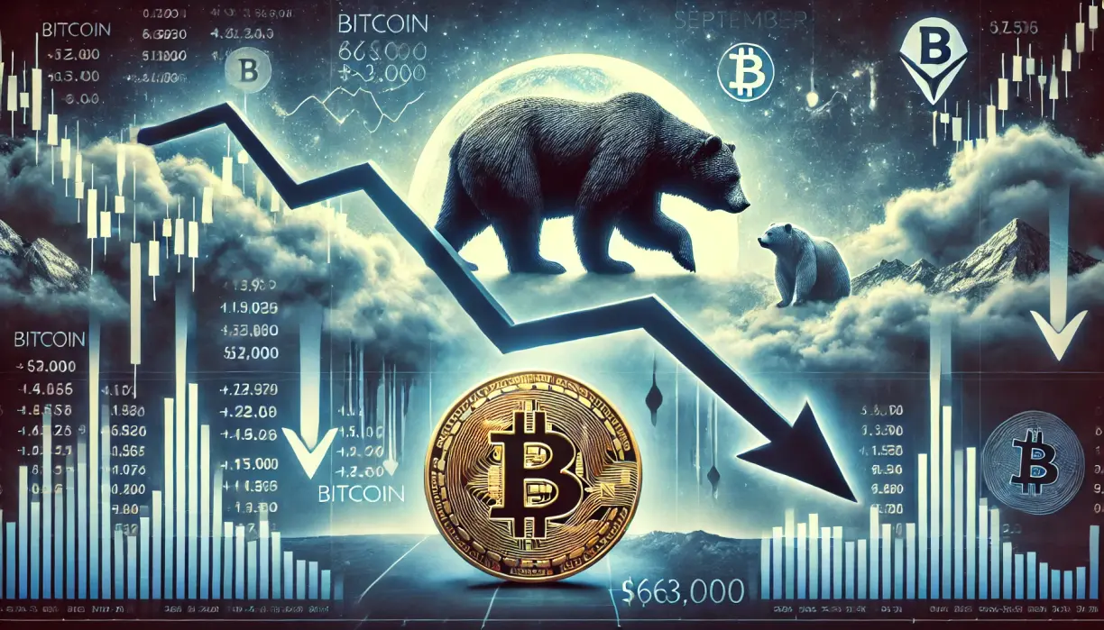 After record September, Bitcoin dips back below $63k as bears test market strength teaser image
