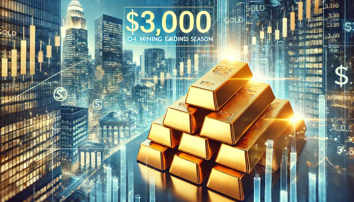 $3000 gold in view as miner Q4 earnings season begins teaser image