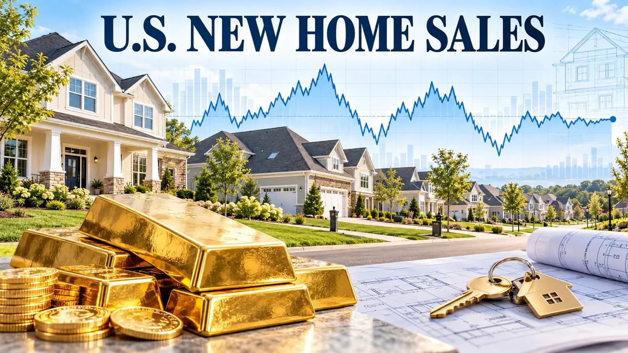 Gold price dips to $4,268/oz as U.S. new home sales rise 6.4% in August teaser image