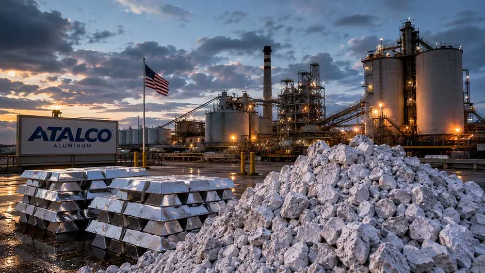 US alumina producer ATALCO raises another $350 million for Gramercy facility revival teaser image