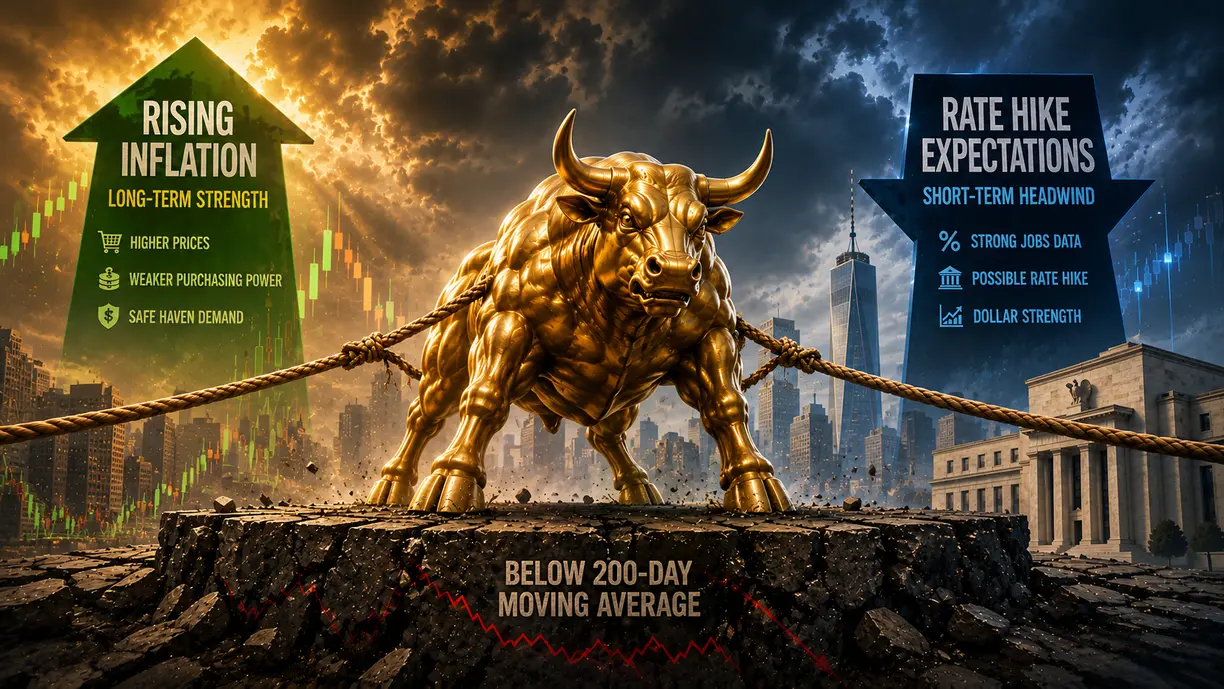 Rising inflation may push real rates lower, setting the stage for gold's next rally - WisdomTree’s Shah teaser image
