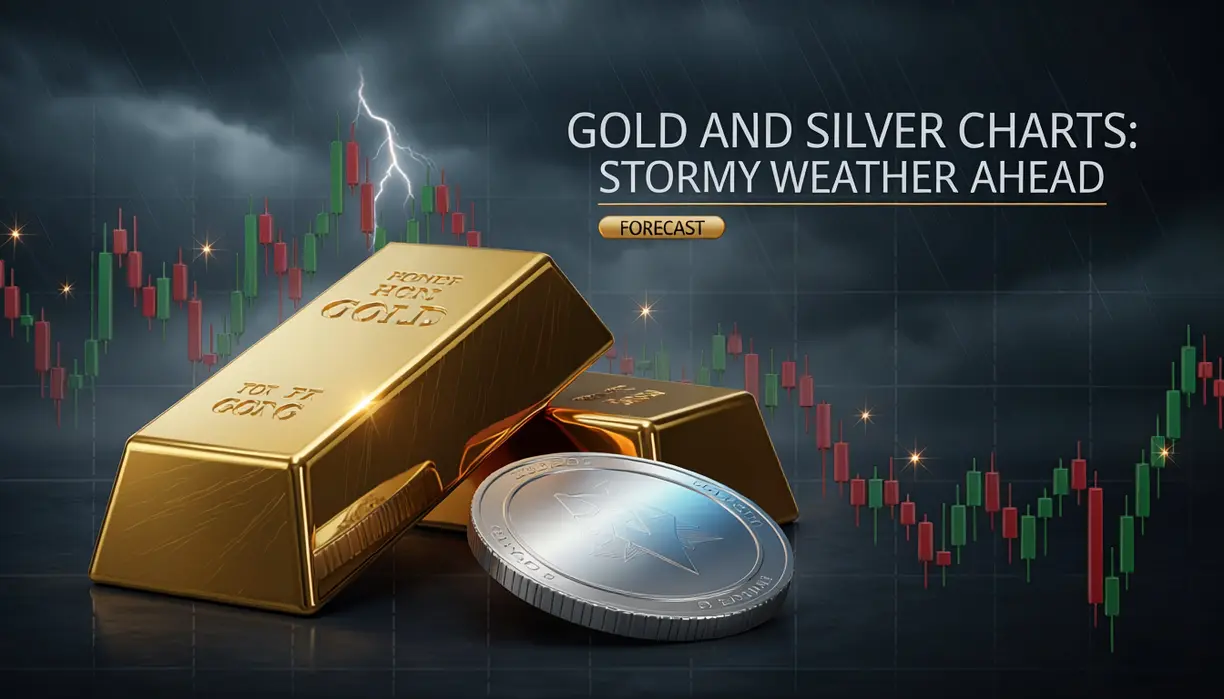 Gold and silver charts forecast more stormy weather ahead teaser image