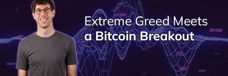 Extreme greed meets a bitcoin breakout teaser image