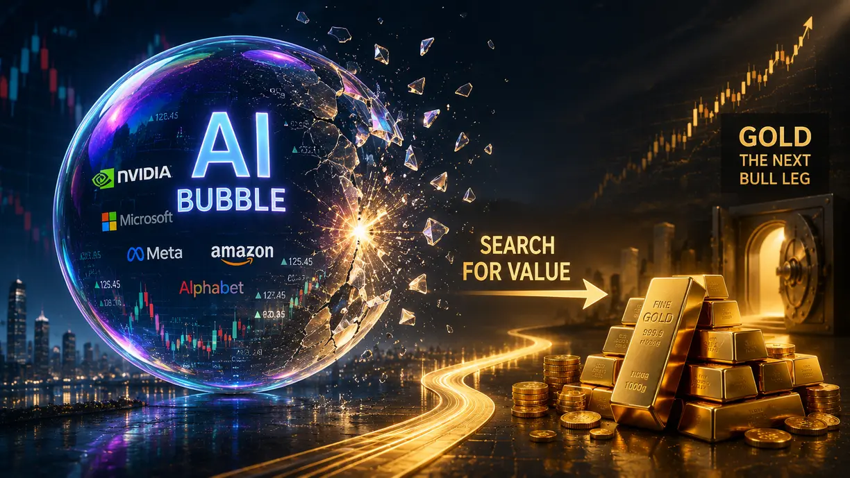 AI bubble’s burst could ignite gold's next bull leg as investors search for value - Fred Hickey teaser image