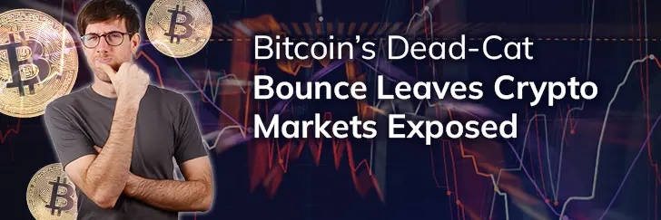 Bitcoin’s dead-cat bounce leaves crypto markets exposed teaser image