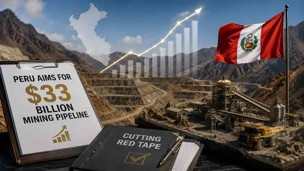 Peru aims for $33 billion mining pipeline as Fujimori cuts red tape teaser image