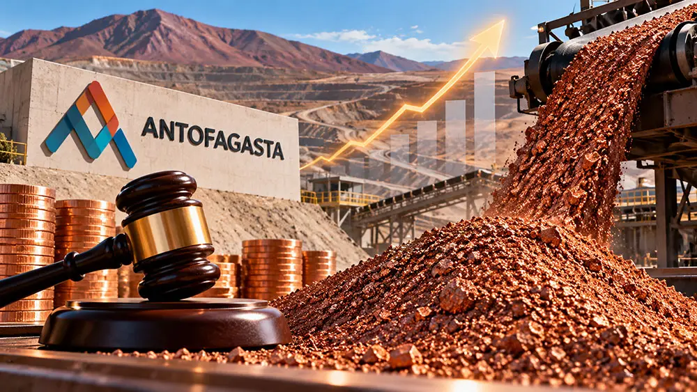 Antofagasta nets its highest ever copper treatment charges in auction, sources say teaser image