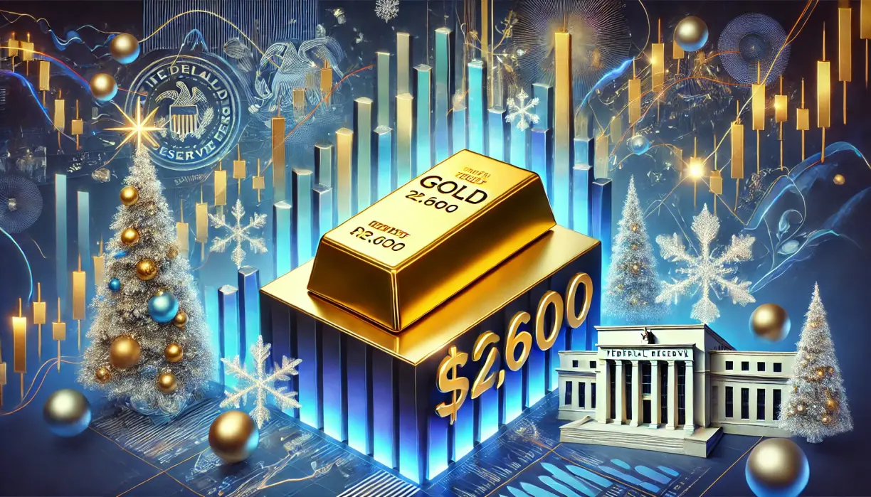 Gold holding $2,600 ahead of shortened holiday trading week teaser image