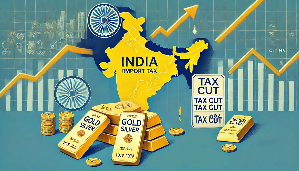 India to cut gold, silver import tax, spurring demand as Chinese buying starts to slow teaser image