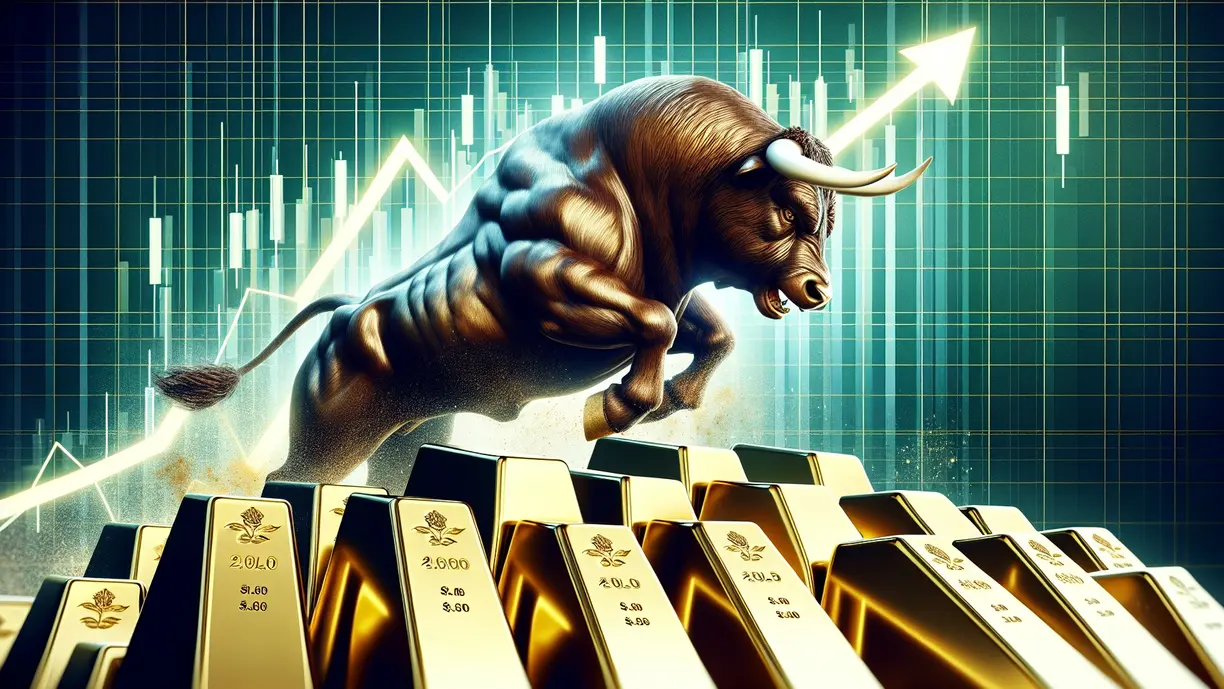 Gold bugs crow as the yellow metal breaks through $2,500 per ounce to set fresh all-time highs teaser image
