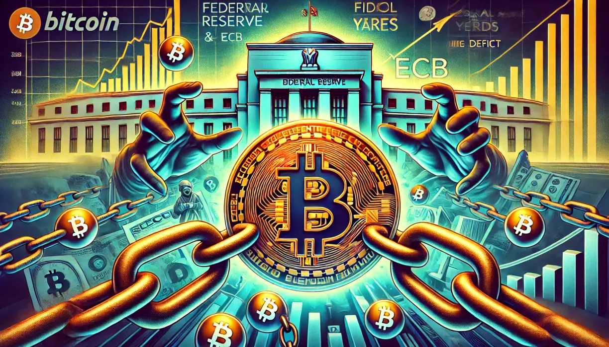 Fed and ECB push for Bitcoin ban to enable permanent deficits teaser image