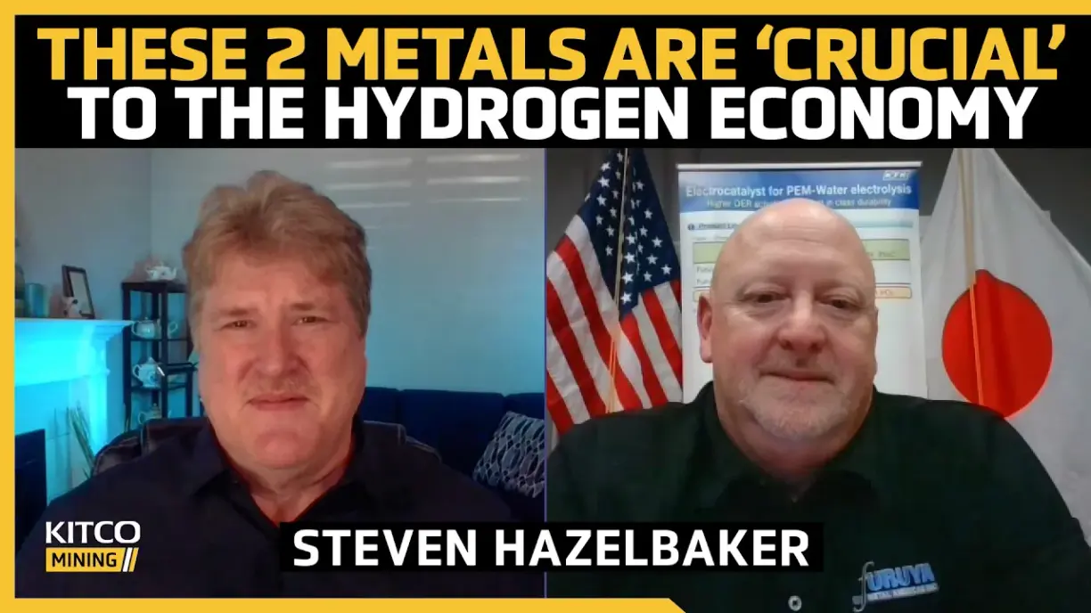 Pricey & rare: Demand for iridium and ruthenium outstripping supply, these two metals are 'crucial' for hydrogen economy — Green Rush host Matt Watson teaser image