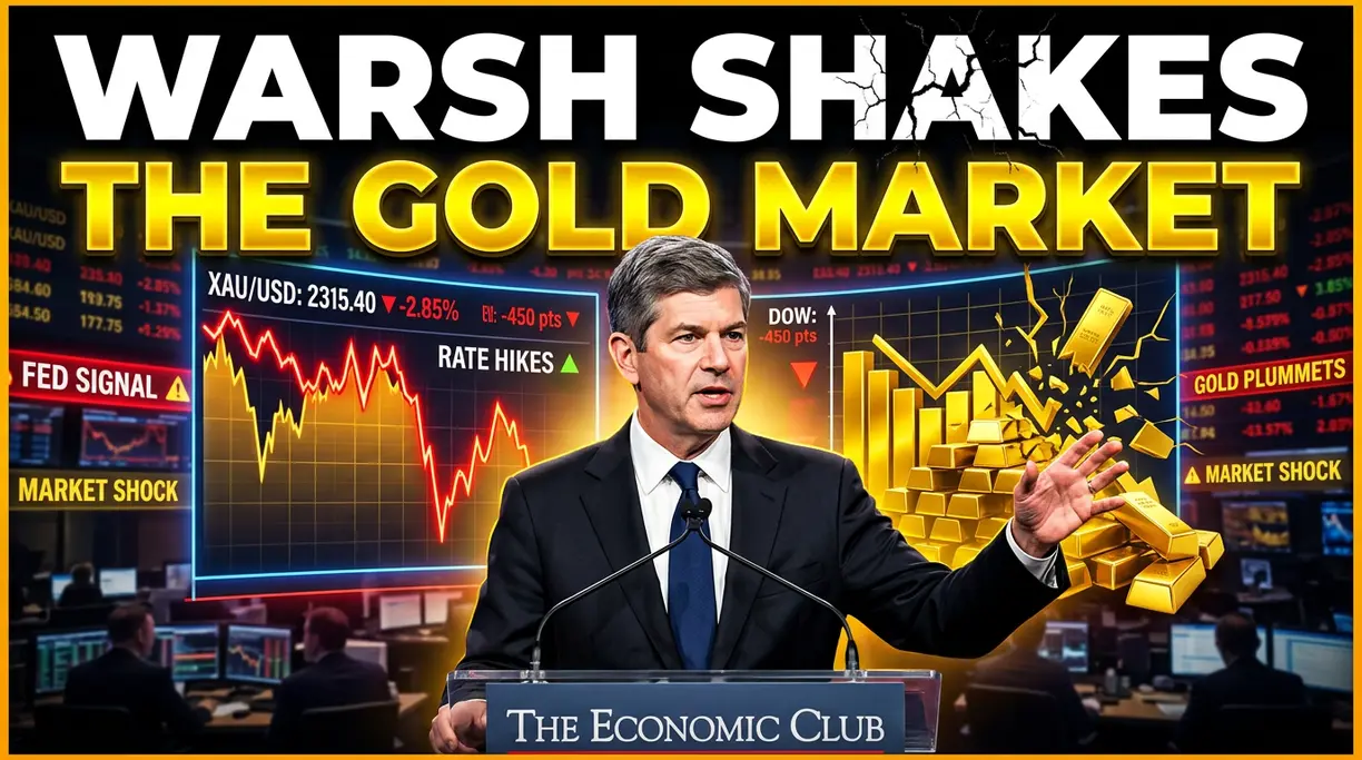 Warsh shakes the gold market teaser image