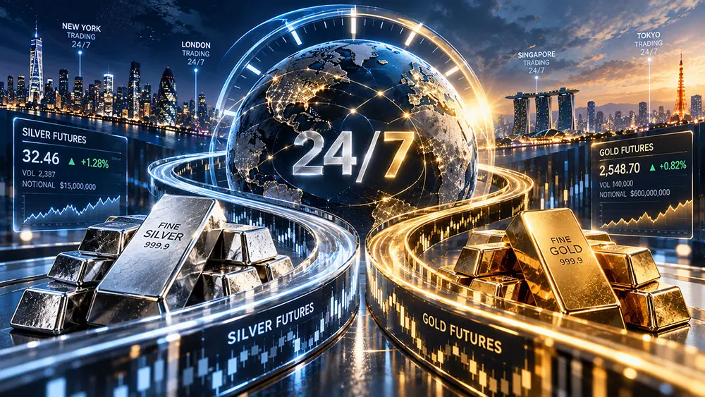 CME’s 24/7 silver futures debut with $15 million traded in first weekend teaser image