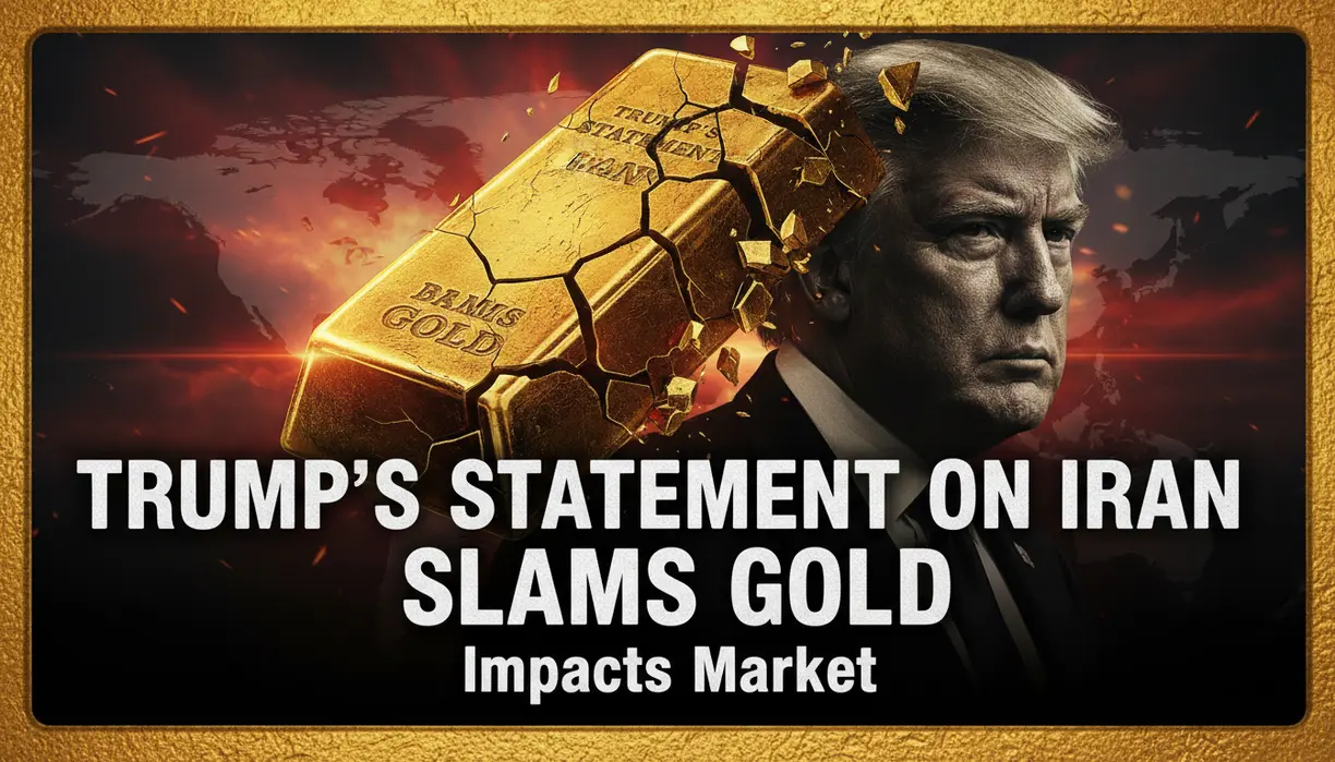 Trump's statement on Iran slams gold teaser image