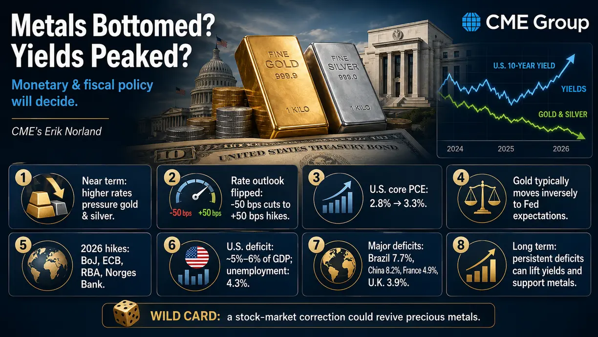 Have metals bottomed, and have yields peaked? Monetary and fiscal policies will determine both – CME’s Norland teaser image