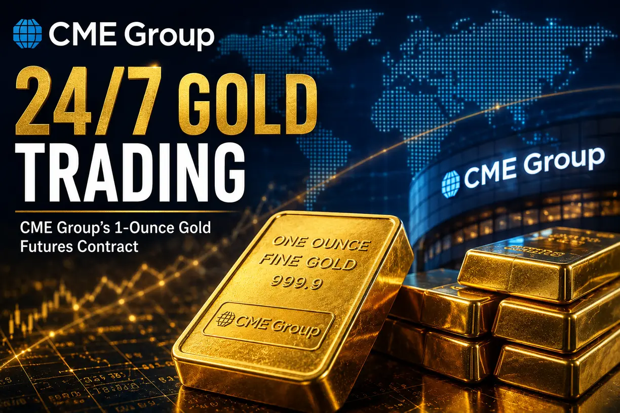 $60 million traded during inaugural weekend in the CME’s 24/7 gold contract teaser image