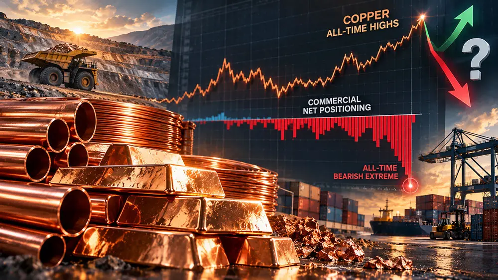 Copper's all-time COT extreme: What positioning tells us - and what it doesn't teaser image