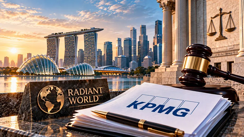 Singapore court appoints KPMG to manage Radiant World, Bloomberg reports teaser image