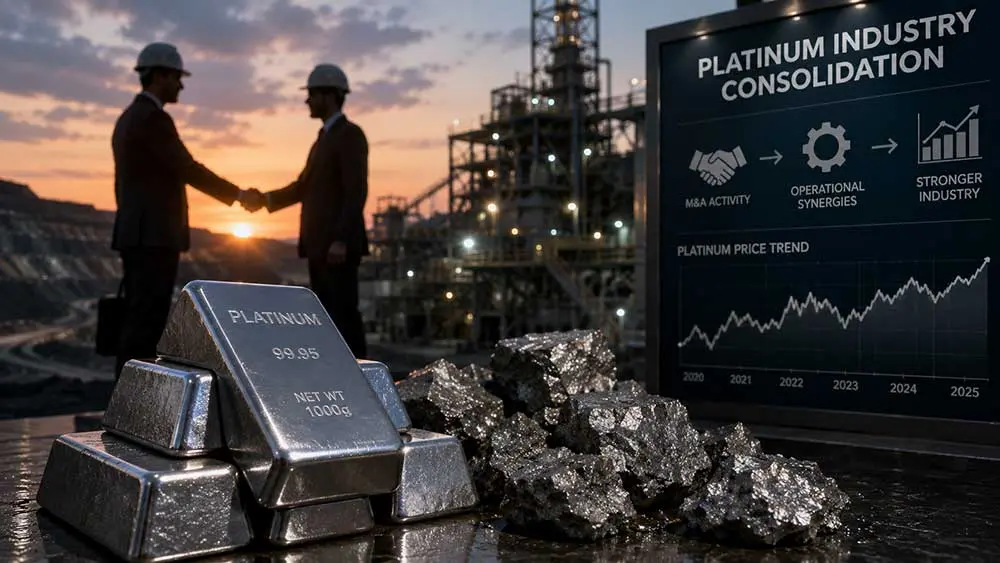 Northam CEO says unsolicited M&A approach could spur platinum industry consolidation teaser image