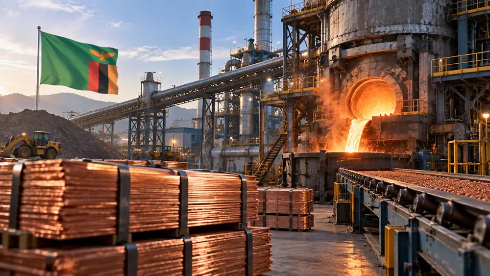 Vedanta’s Zambian unit resumes copper smelter operations after maintenance teaser image