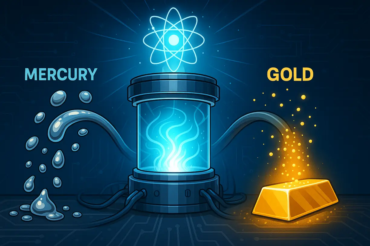 Cracking the alchemist's code: fusion energy company looks to turn mercury into gold teaser image