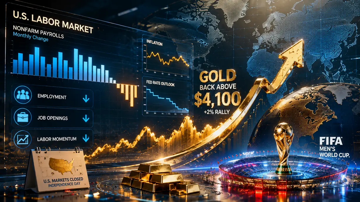 Will June’s employment data mark a turnaround for gold? teaser image