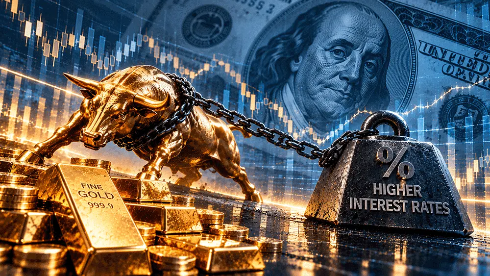 Gold wants to rally, but the threat of higher interest rates is holding it back - Catalyst Funds’ Miller teaser image