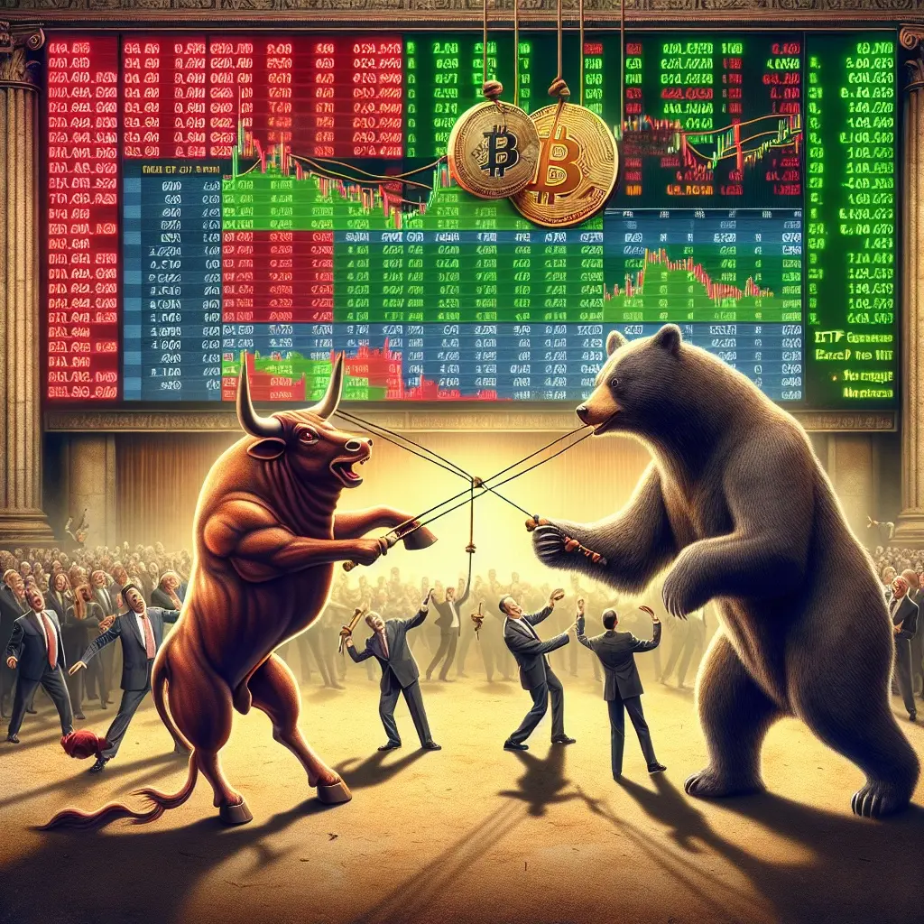 Cryptos down, stocks mixed as investors await Fed decision on interest rates teaser image