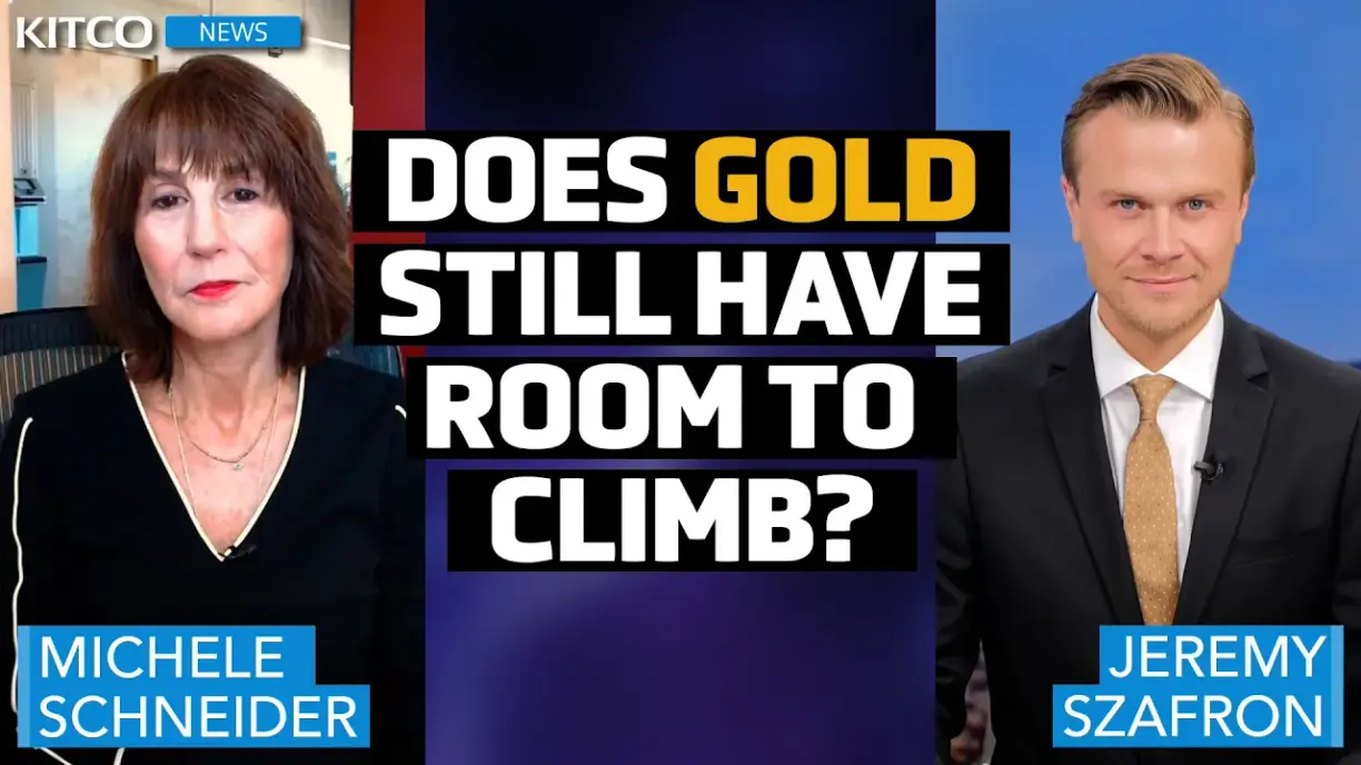 Gold's climb in a reactive market - Michele Schneider teaser image