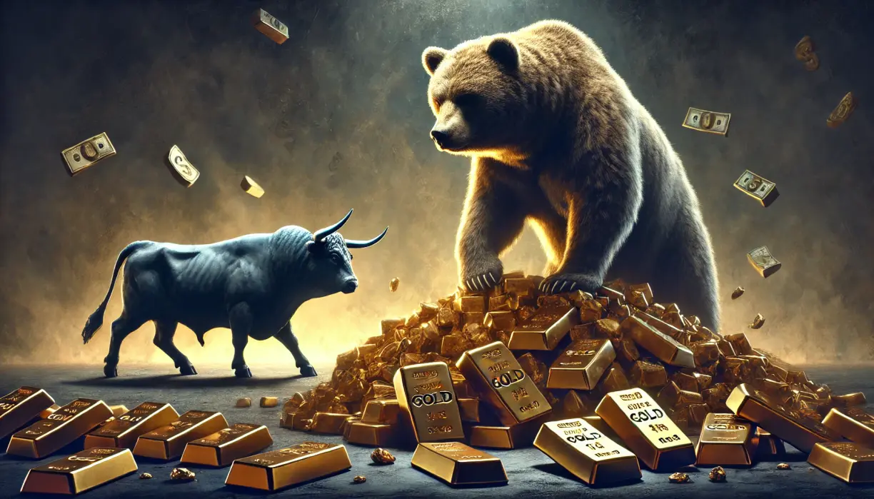 Bears rule both Wall Street and Main Street as gold’s slide sparks fear of further decline teaser image