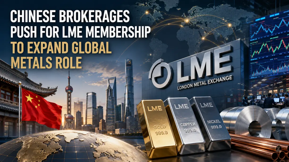 Chinese brokerages push for LME membership to expand global metals role teaser image
