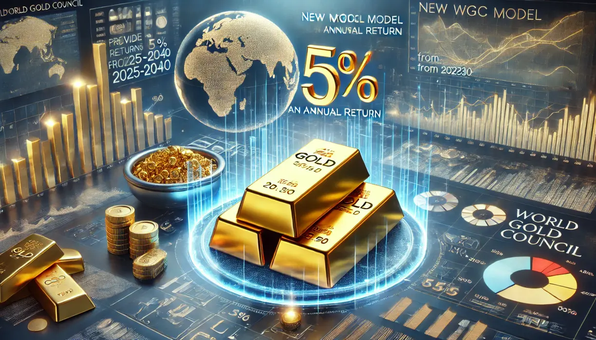 New WGC model predicts gold will provide an annual return of 5% from 2025-2040 teaser image