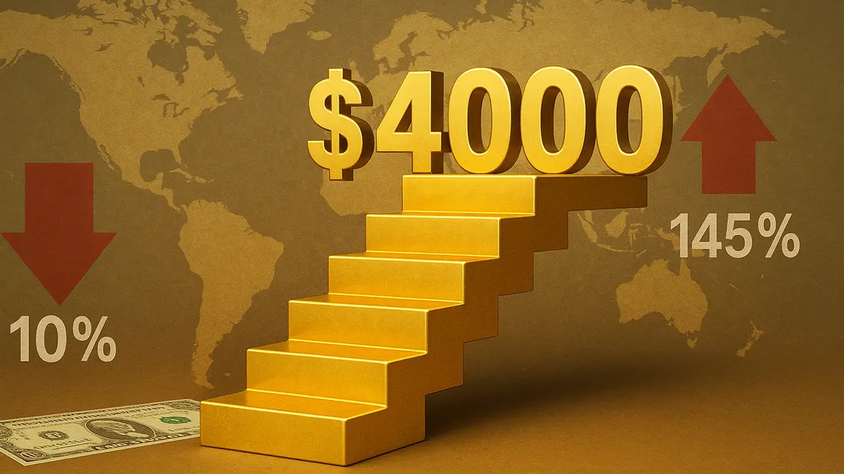 Gold has a path to $4,000 if investors continue to lose faith in US dollar assets - Natixis teaser image
