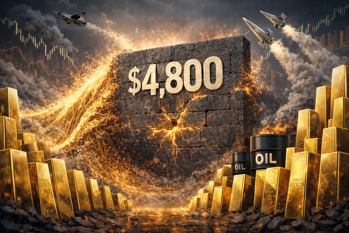 Gold holds weekly gains, but rising oil and rate fears cap upside teaser image