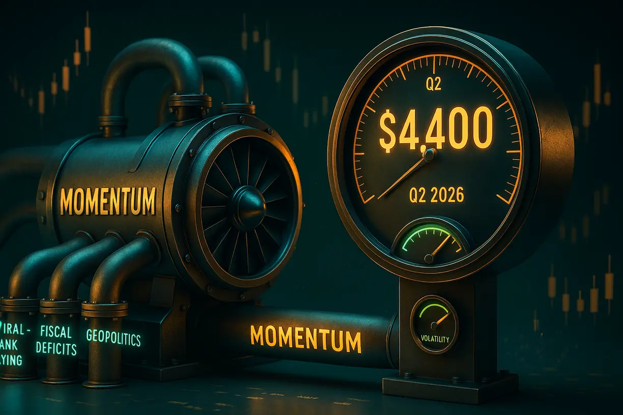 Gold will hit $4,400 by Q2 2026, so any correction is a buying opportunity - TDS’ Bart Melek teaser image
