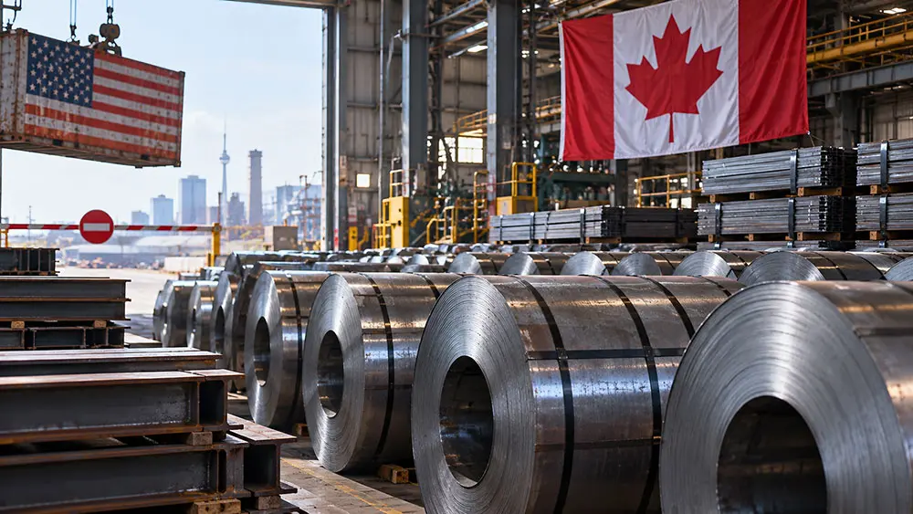 Canadian steelmakers offset some US tariff pain with domestic demand teaser image