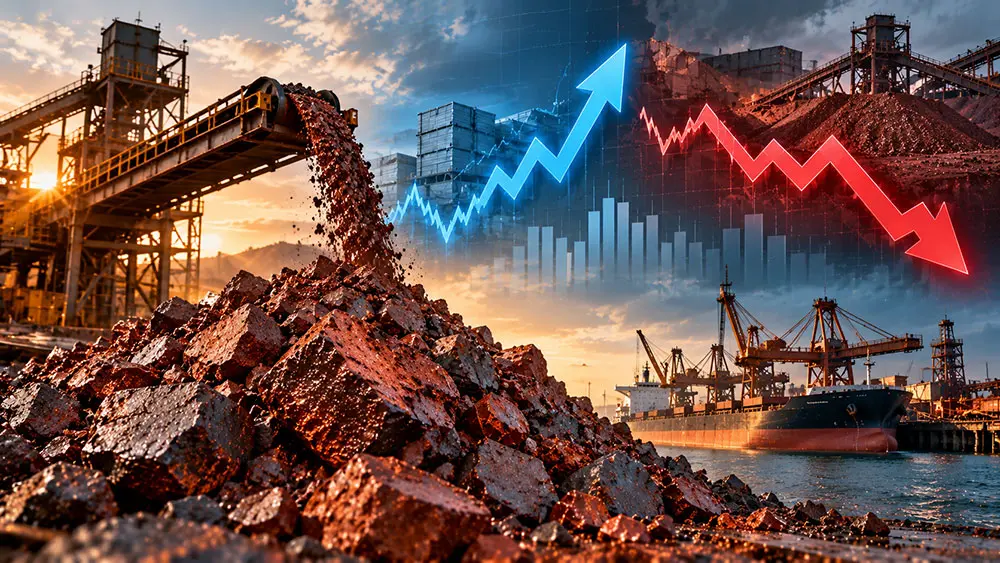 Iron ore prices seesaw as restocking hopes counter rising supply teaser image